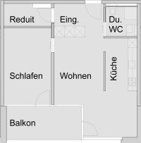 2½-Zimmerwohnung Süd